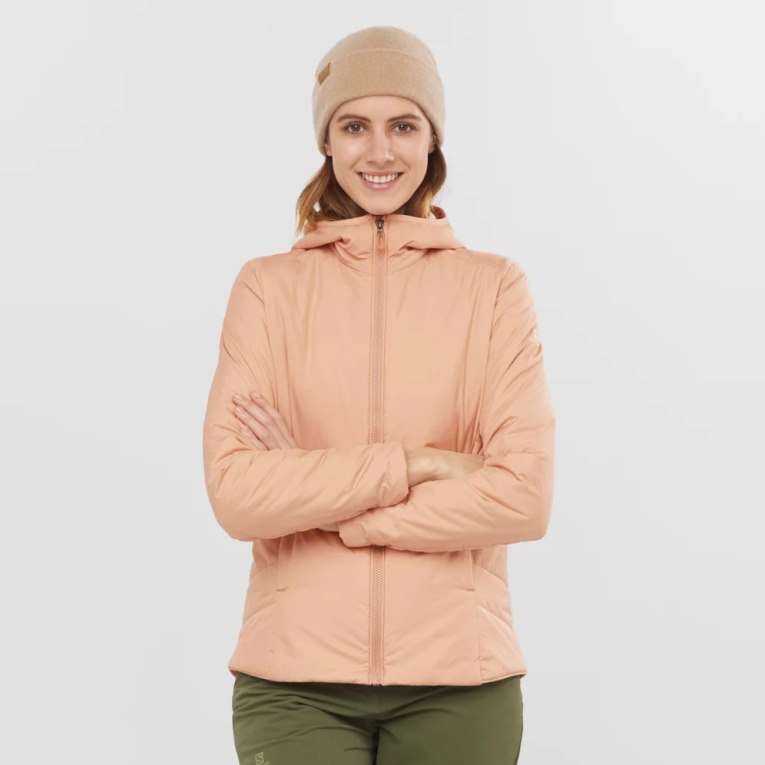 Apricot Salomon Outrack Women\'s Insulated Jackets | IE BD8046